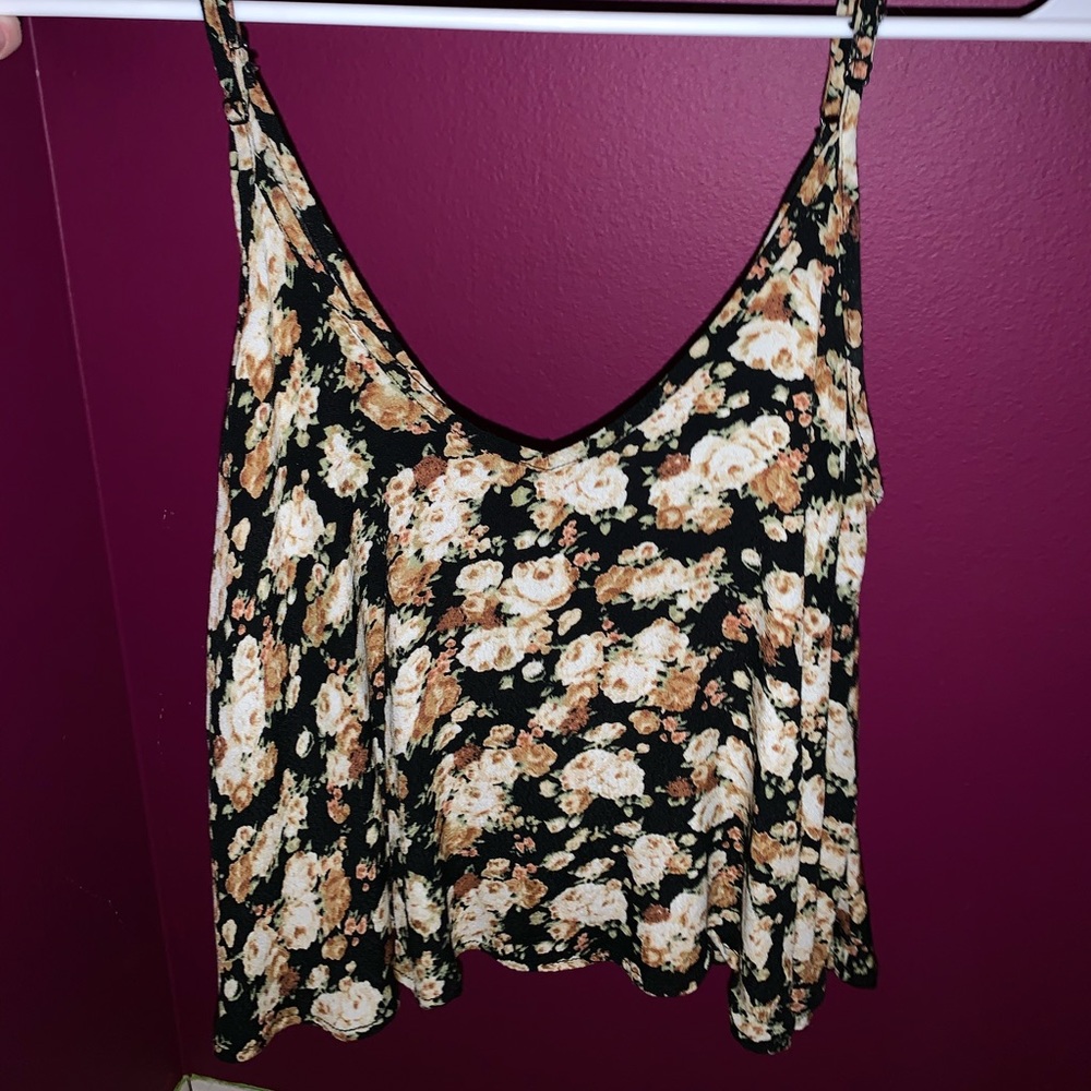 LA Hearts cropped tank top